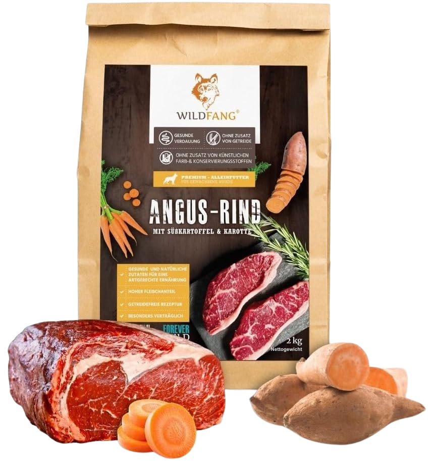 Croquettes au bœuf Angus pour chiens adultes