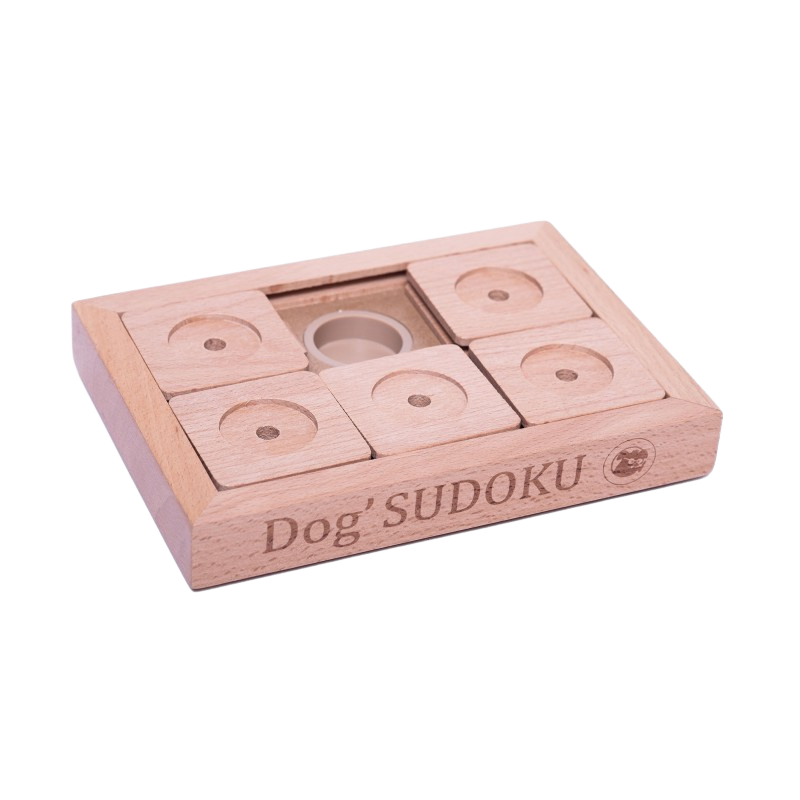 Jeu d’intelligence Sudoku petit format en bois – niveau avancé