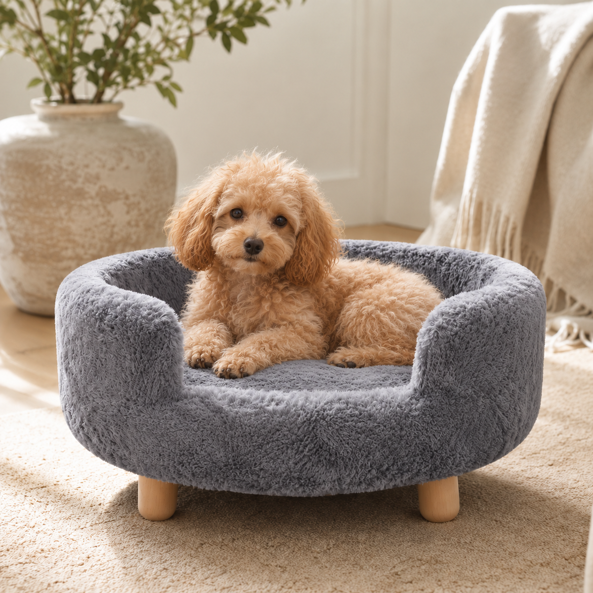 Canapé Dalvy pour chats et petits chiens