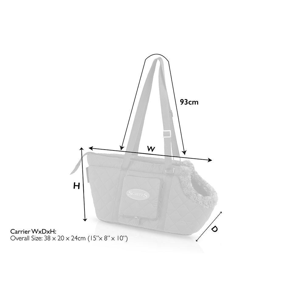 Sac de transport matelassé pour petits chiens