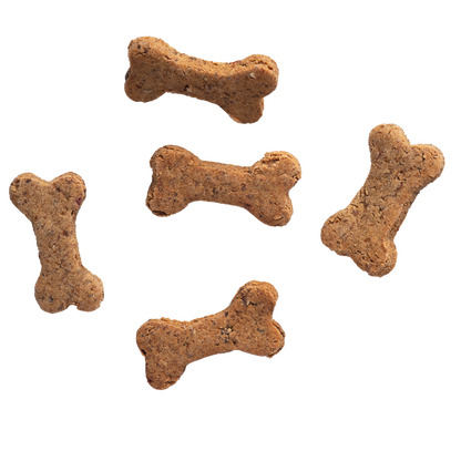 Biscuits croquants au bœuf en forme d’os