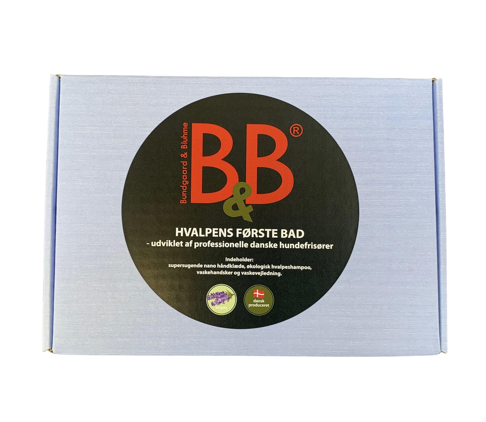 Coffret premier bain pour chiot