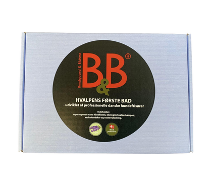 Coffret premier bain pour chiot