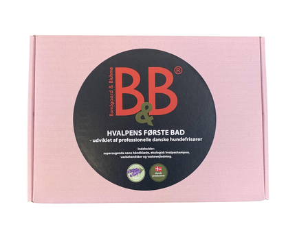 Coffret premier bain pour chiot