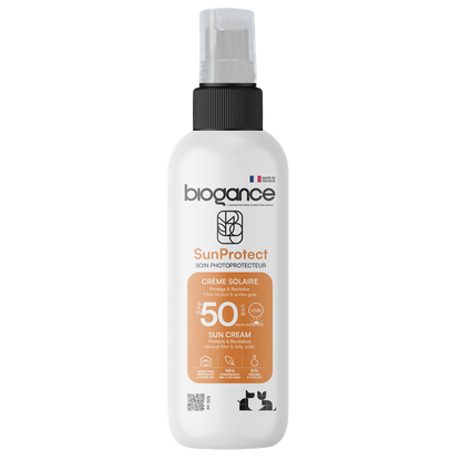 Crème solaire naturelle Sun Protect pour chiens et chats