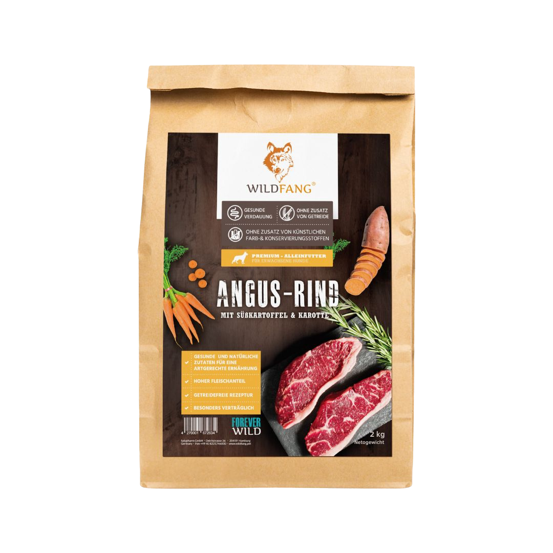 Croquettes au bœuf Angus pour chiens adultes