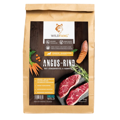 Croquettes au bœuf Angus pour chiens adultes