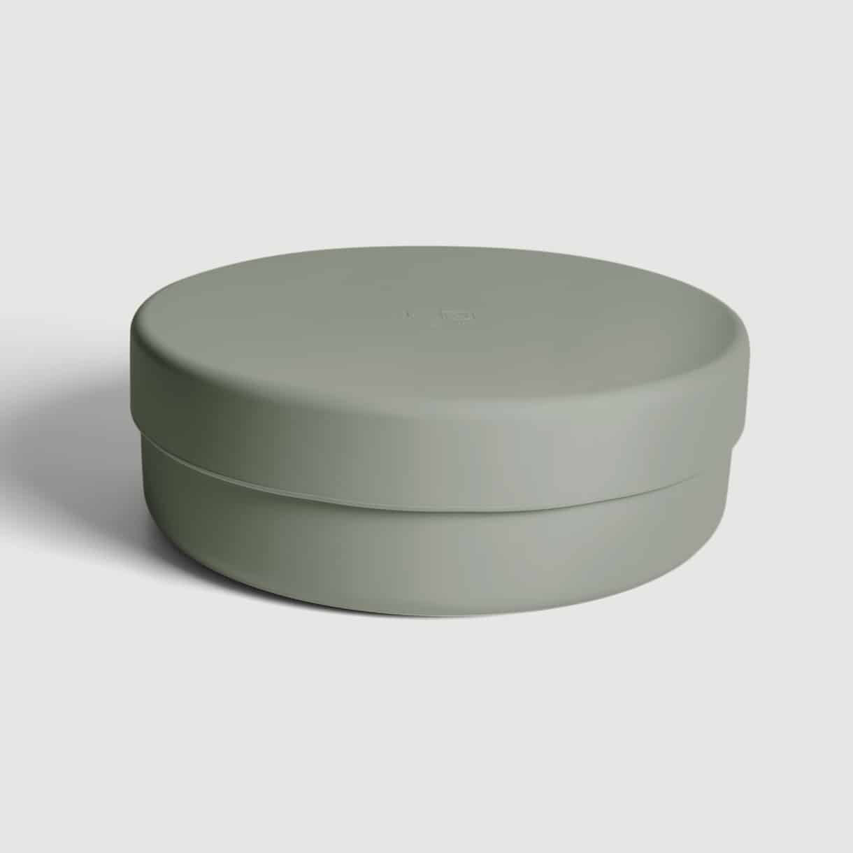 Gamelle en silicone avec couvercle