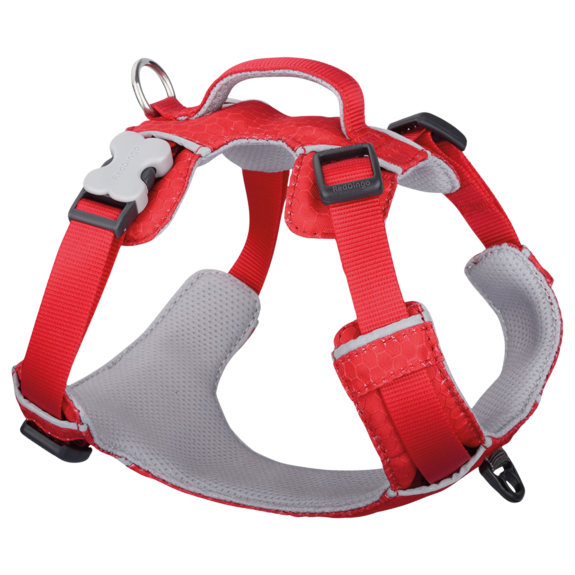 Harnais de sport rouge pour chiens