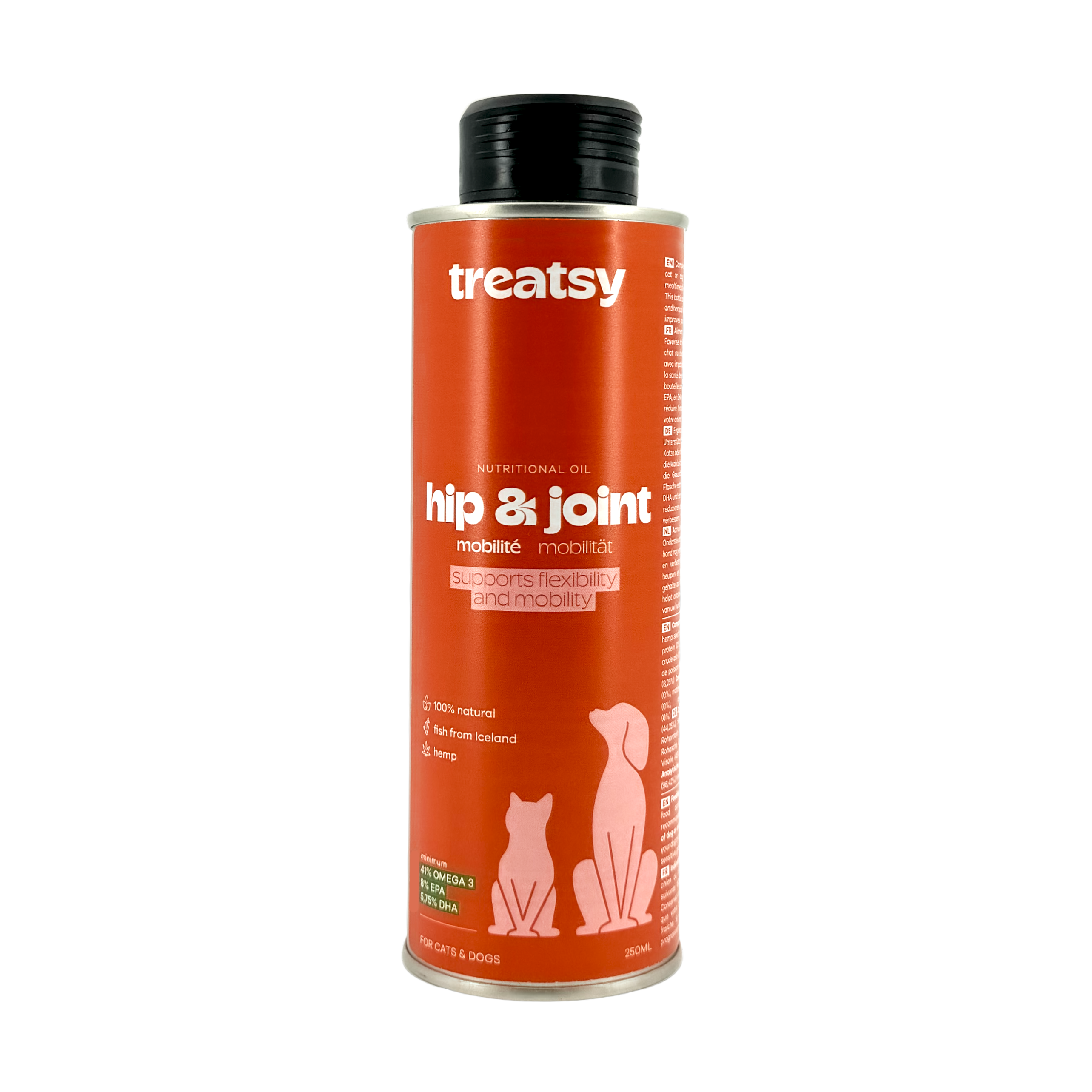 Huile nutritionnelle pour les hanches et articulations