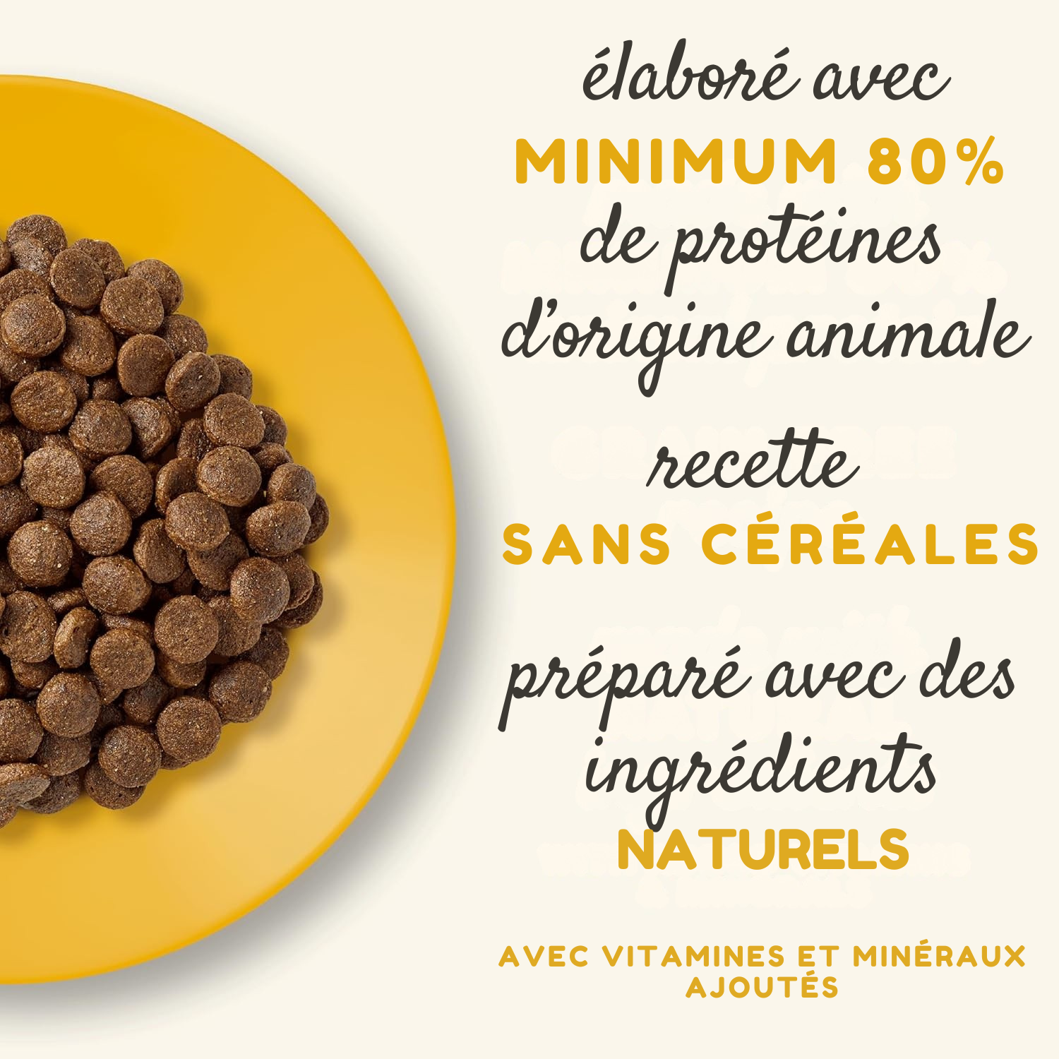 Croquettes au poulet pour chats adultes