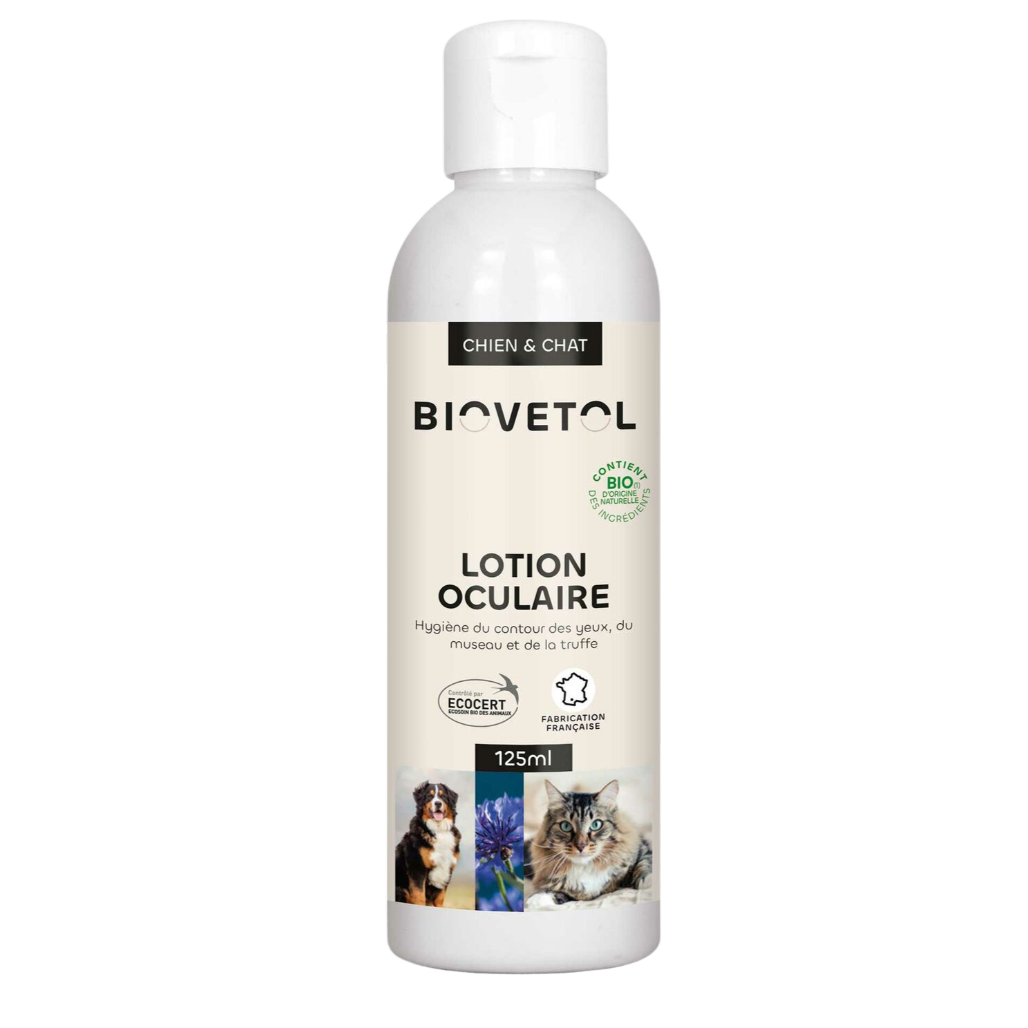 Lotion oculaire aux eaux florales bio