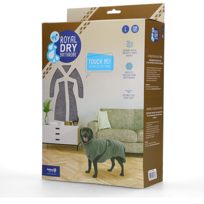Peignoir de séchage microfibre ultra-absorbant