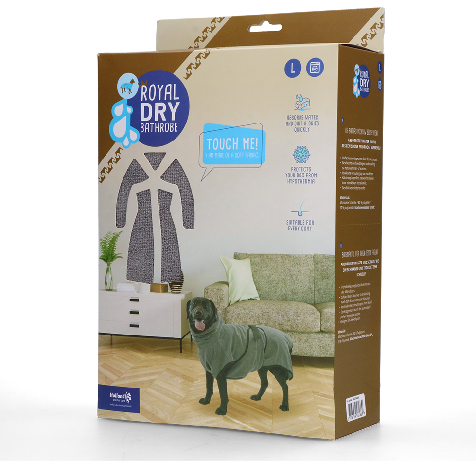 Peignoir de séchage microfibre ultra-absorbant