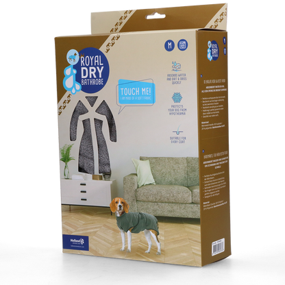 Peignoir de séchage microfibre ultra-absorbant