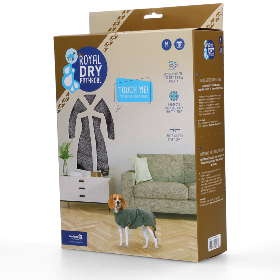 Peignoir de séchage microfibre ultra-absorbant