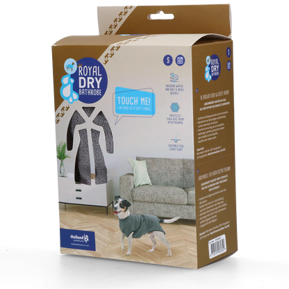Peignoir de séchage microfibre ultra-absorbant