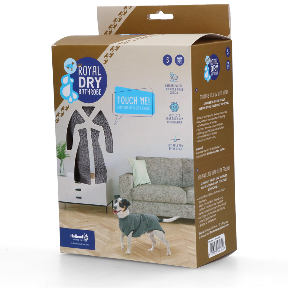 Peignoir de séchage microfibre ultra-absorbant