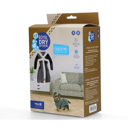 Peignoir de séchage microfibre ultra-absorbant