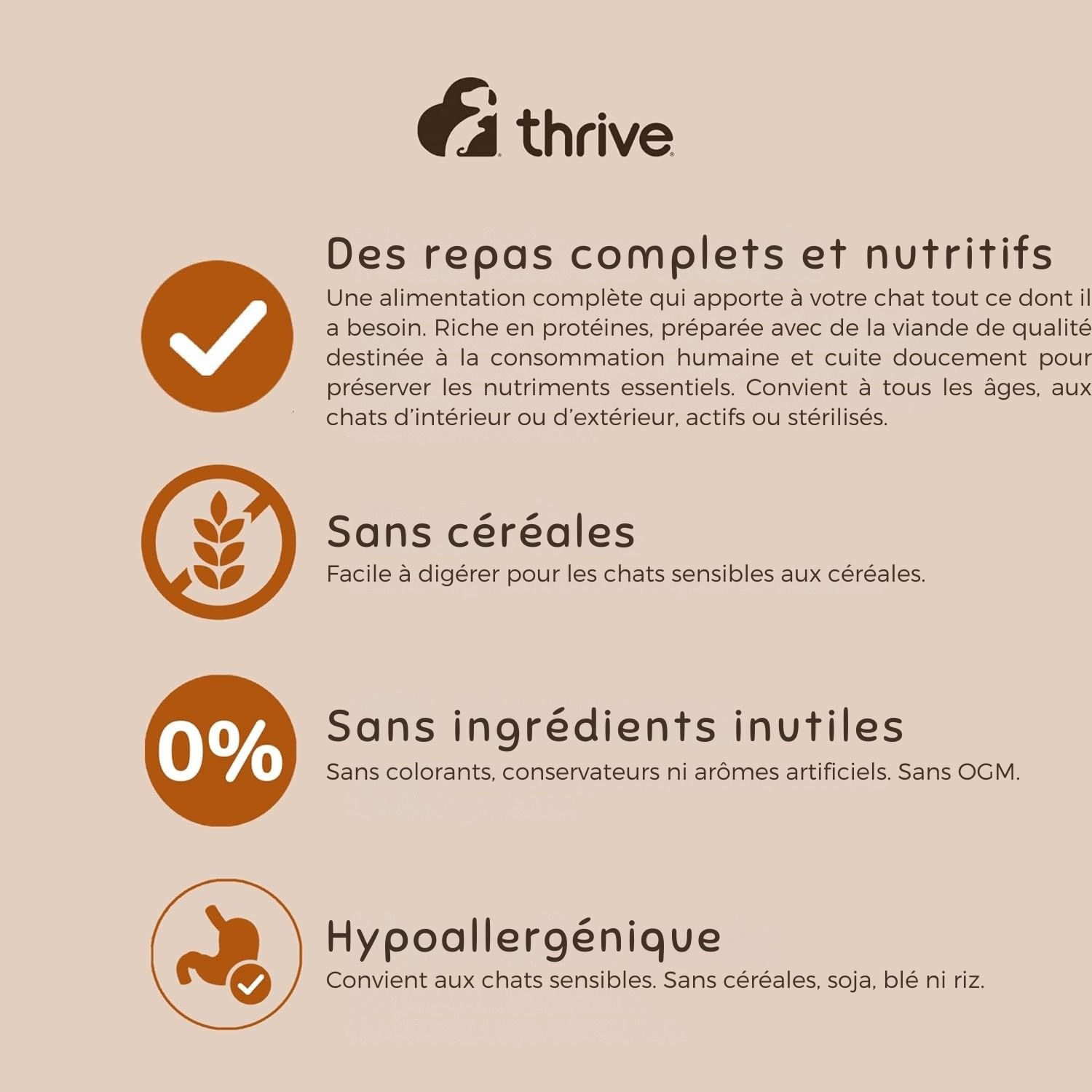 Émietté de bœuf aux légumes pour chats adultes et seniors