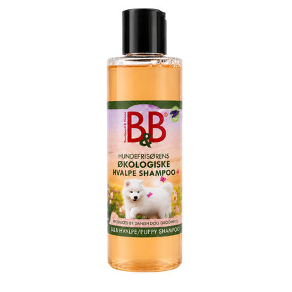 Shampooing doux à l’huile d’amande bio pour chiots