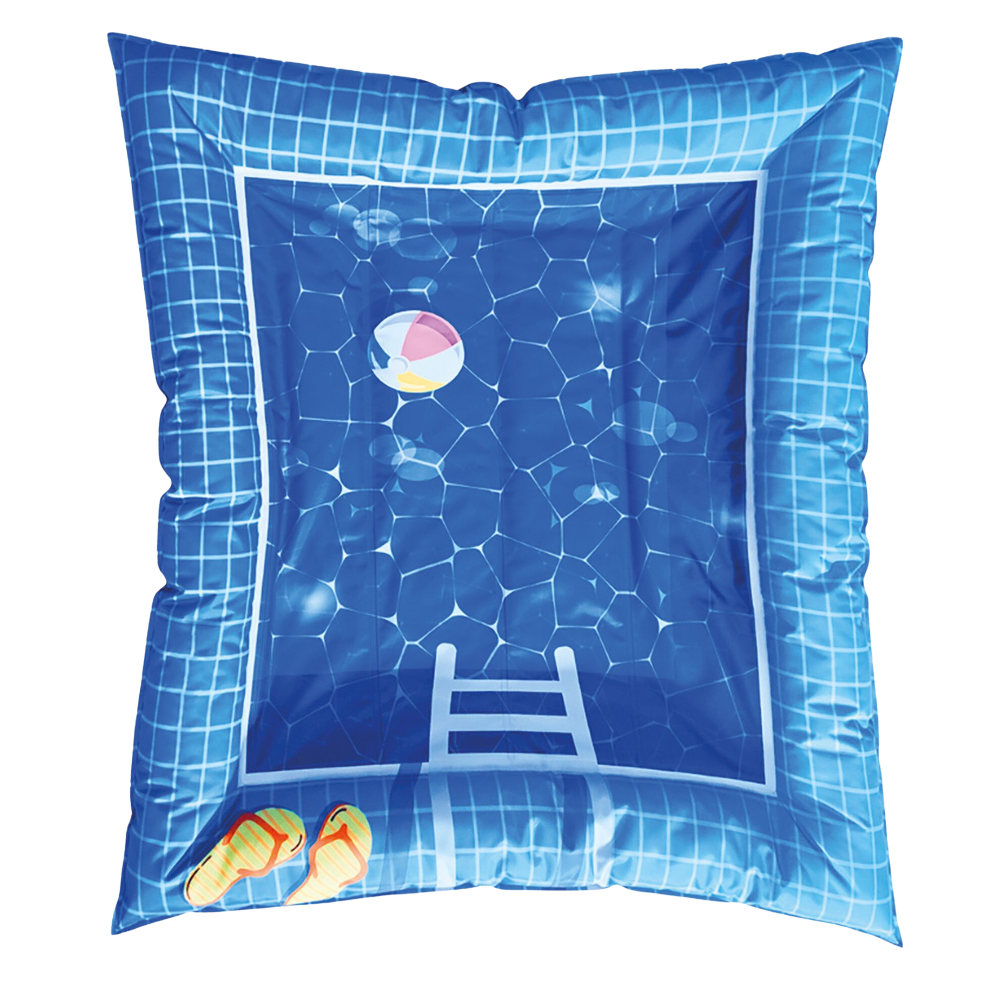 Tapis rafraîchissant motif piscine pour chiens
