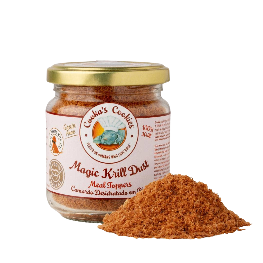Poudre de krill pour chiens et chats
